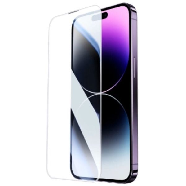 Anank 3D Clear with Hole on Front Camera for iPhone 15 Pro Max Anank 3D Clear with Hole on Front Camera for iPhone 15 Pro Max